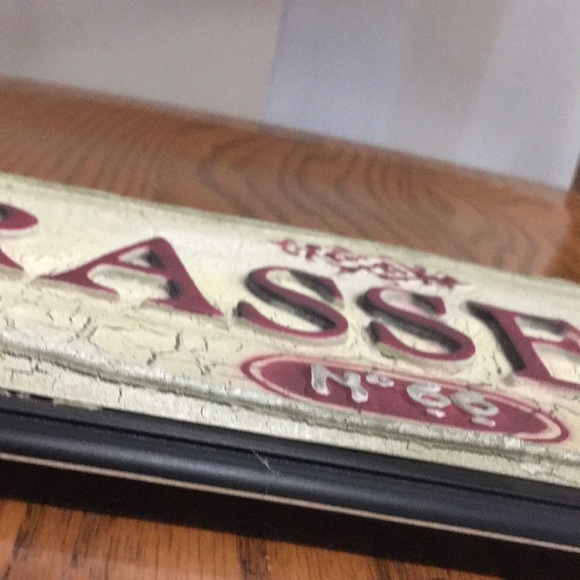 ♥ LAST CALL BRASSERIE decor sign - Picture 3 of 3